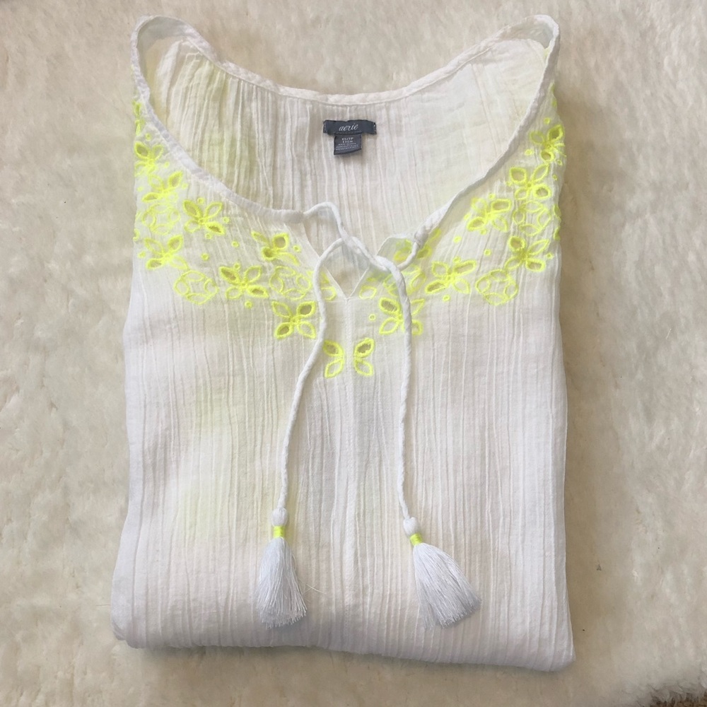Aerie | Beach Cover Up / Swimsuit Cover Up Blouse